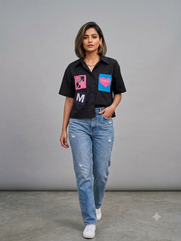 Urban Patch Casual Shirt