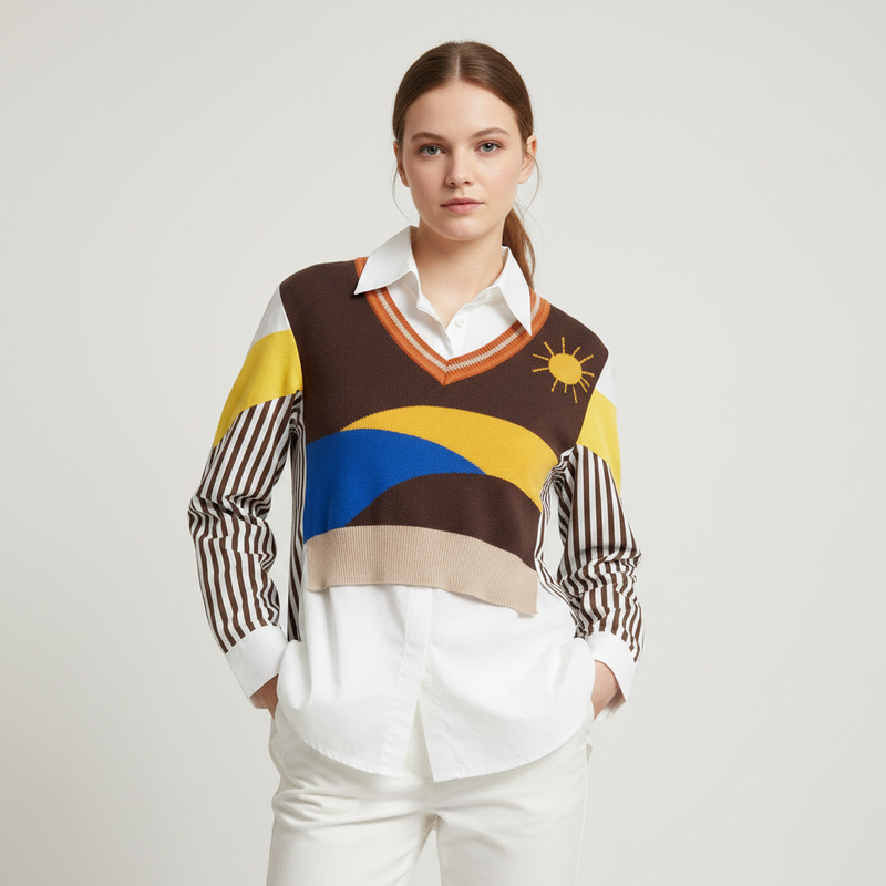 Elegant Utility Embellished Shirt