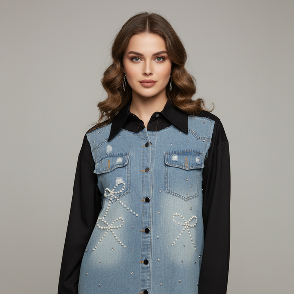 The Rebel Bow Hybrid Shirt
