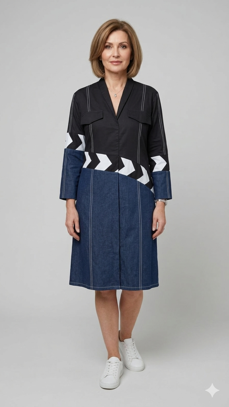 Panel Tunic Dress
