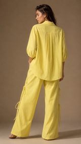 Pearl Bow Co-Ord Set WK-725