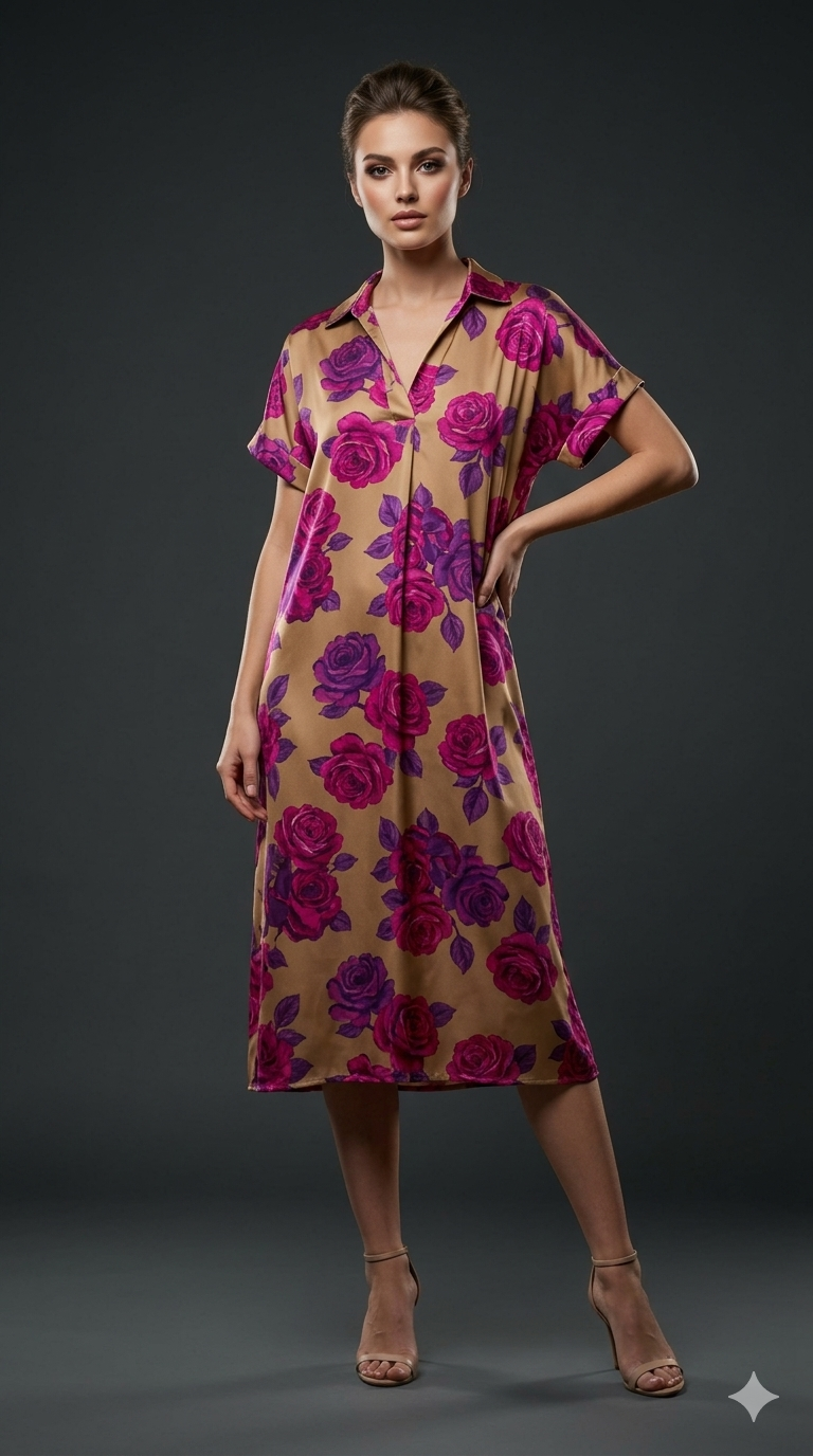 Floral Print Dress