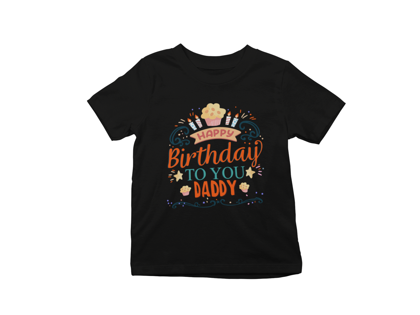 Happy Birthday Dad Kids T-shirt