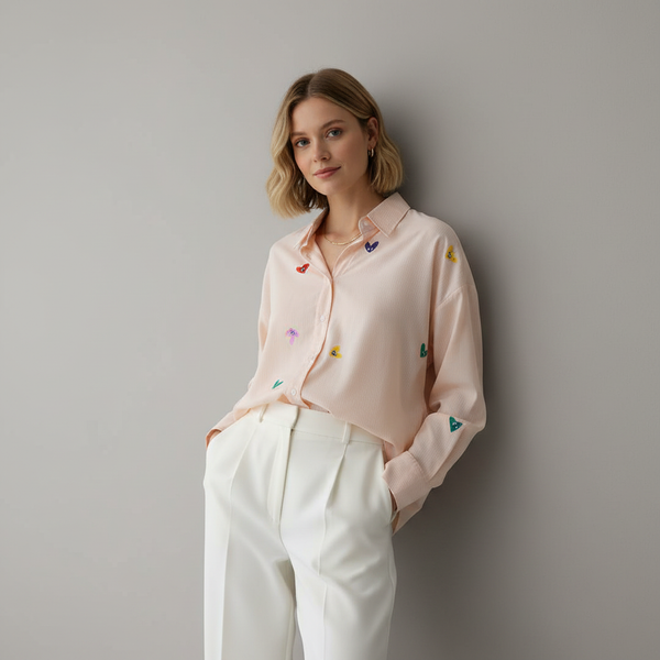 Soft Blush Pink Shirt