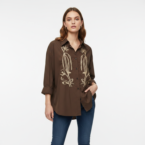 Classic Chocolate Brown Shirt