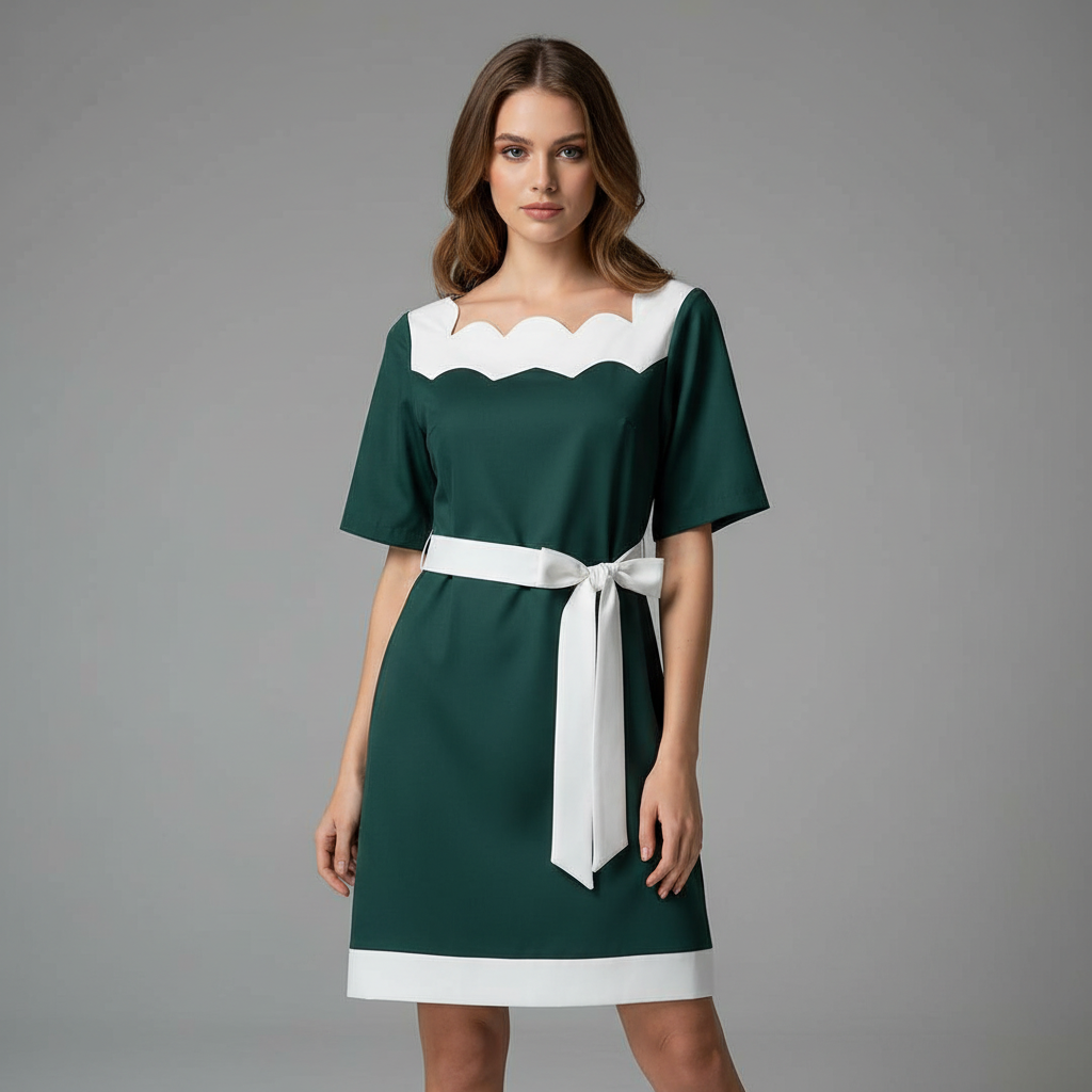 The Retro Ribbon Dress