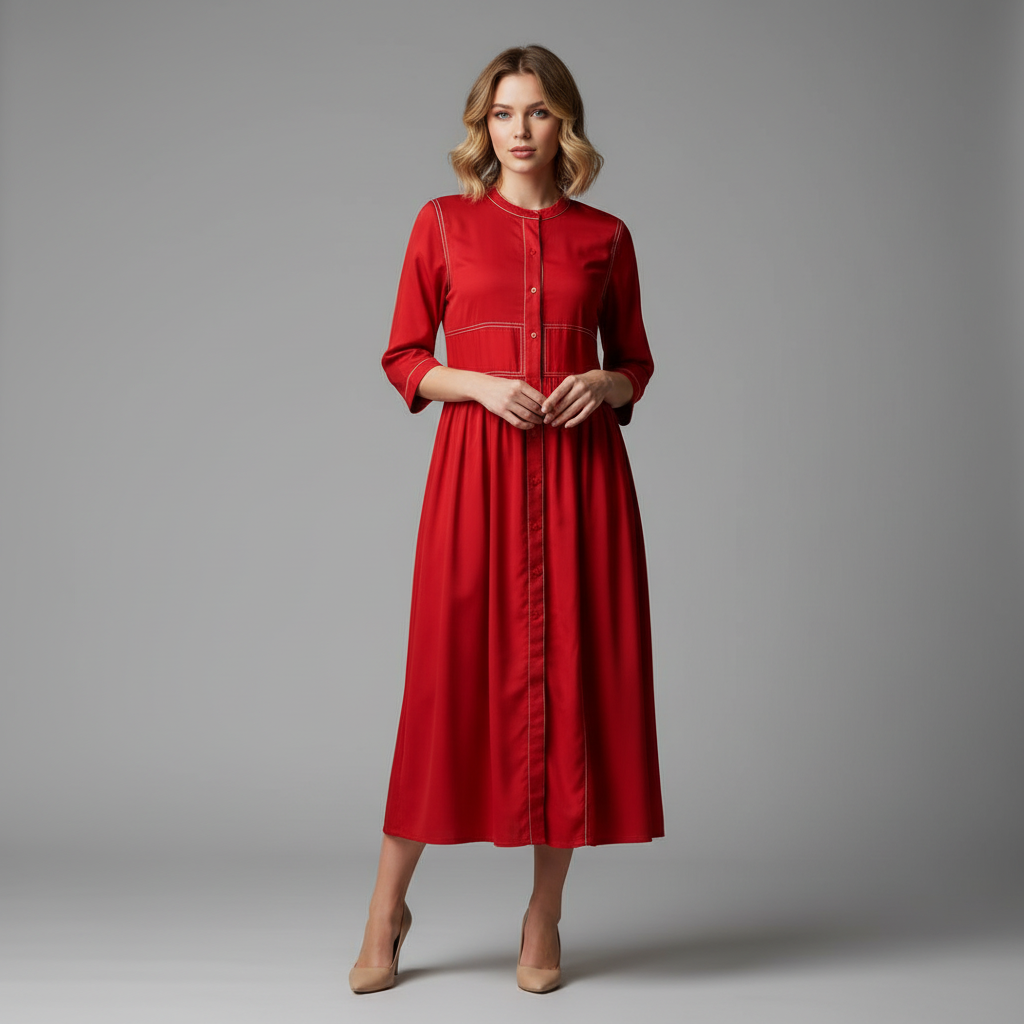 Red Long Dress