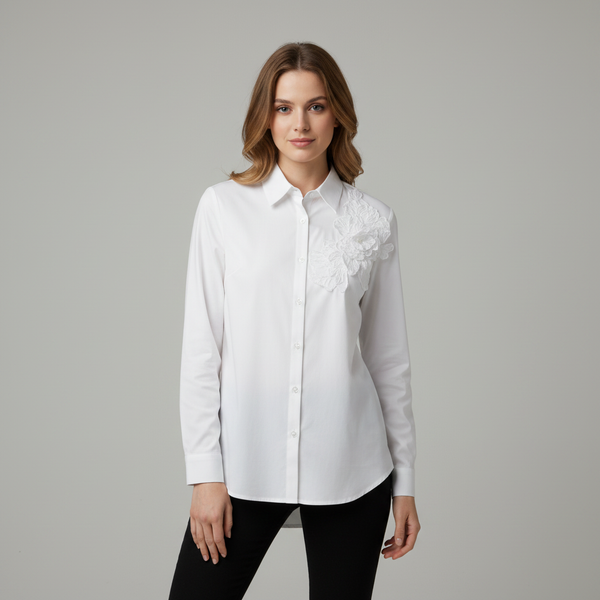 Cotton White Shirt