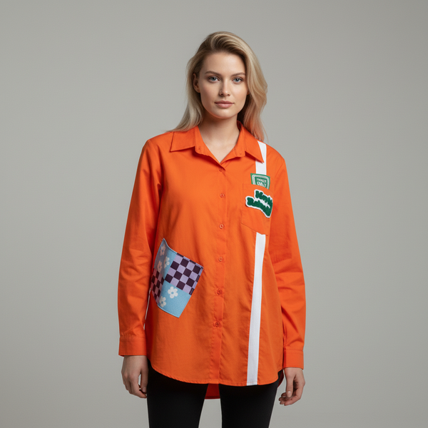 Stylish Orange Shirt