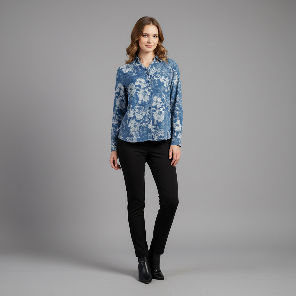 Blue Denim Shirt