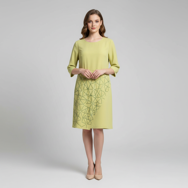 The Citron Prism Dress